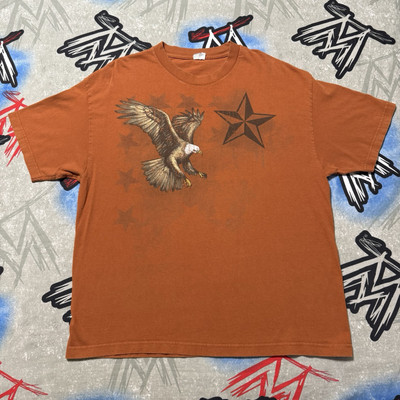 Eagle Nautical Star Tribal Men's XL T-Shirt