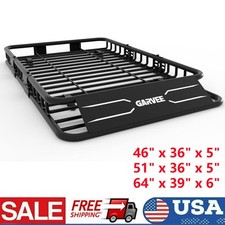 465164 Inch Universal Roof Rack Cargo Car Top Luggage Carrier Basket Holder