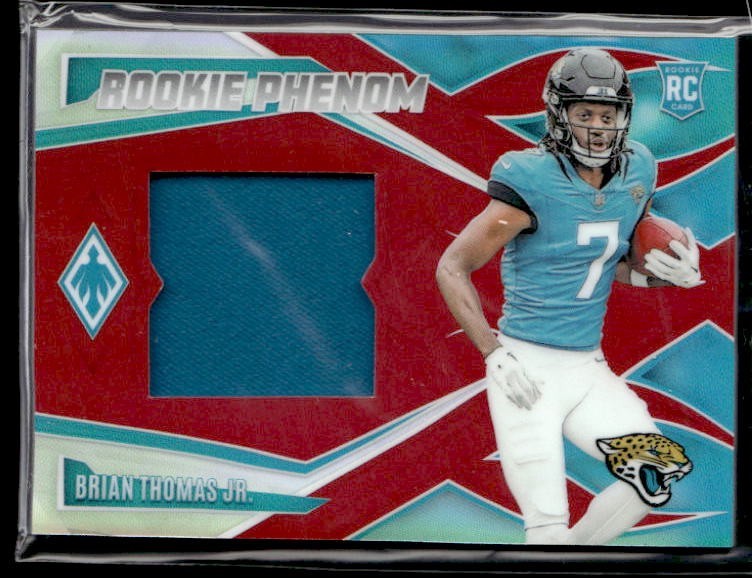 Brian Thomas Panini Phoenix Rookie Phenom Jersey #RPJBTJ Red