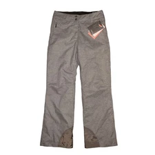 FERA NEW $195 Lucy Insulated Ski Pants Mid Rise Boot Cut Gray Flannel Size 6