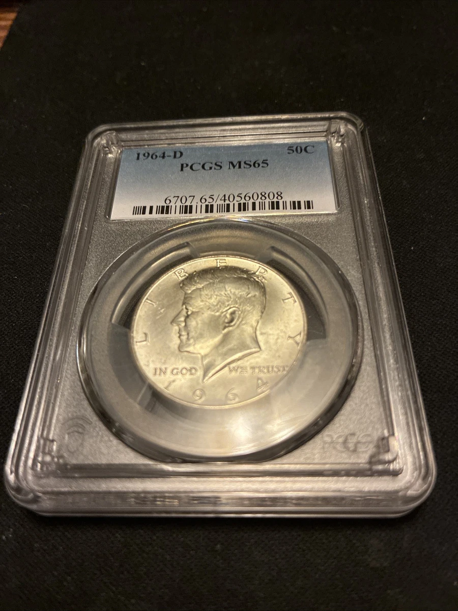 MS 65 Graded 1964 Kennedy US Half Dollars (1964-Now) for sale | eBay