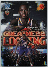 2025-26 Bowman Chrome Khaman Maluach - Greatness Loading RC #GL-10 Phoenix Suns