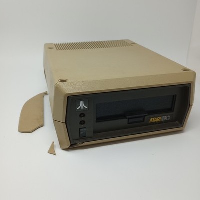 Vintage Atari 810 Disc Drive FOR PARTS OR REPAIR SEE PICS!
