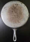 Chrome Plated Griswold Cast Iron Skillet No 9 Erie PA USA 710 Large Block Logo