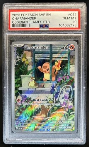 2023-25 Pokemon SV Black Star Promos Charmander #044 PSA 10 GEM MINT
