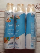 3 Secret Dry Spray Antiperspirant Deodorant  White Peach + Argan Oil  4.1 oz 