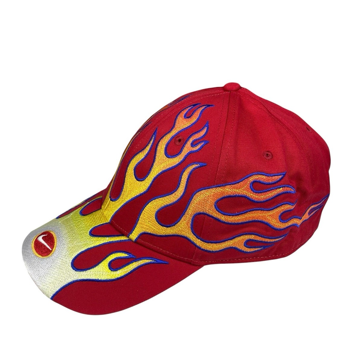Nike Club Cap Structured OG Flame Hat Gym Red HV6642-687