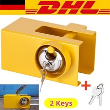 Kastenschloss Diebstahlsicherung Safety Box Anhänger Deichsel Schloß Kupplung