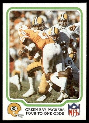 1979 FLEER TEAM ACTION FOUR-TO-ONE ODDS (DEFENSE) C GREEN BAY PACKERS #20