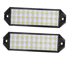 7 Inch Flood Beam Driving LED Light Pods, Flush 2 Pack 7 Inch Surface Mount