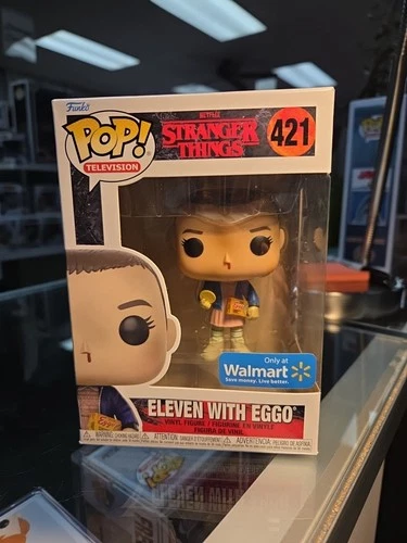 Funko Pop! Stranger Things Eleven with Eggo Exclusive #421 Minor Box Damage