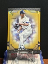 2022 Topps Triple Threads - Mariano Rivera #54 Gold /99 Yankees HOF Goat