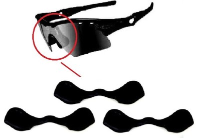 3 Pcs Nose Pad For Oakley Radar Path Pitch Edge Range,Radarlock,Radar Ev Black