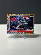 2025 Topps Chrome F1 - Oliver Bearman #86 Gold Checker Refractor 48/50 (RC)