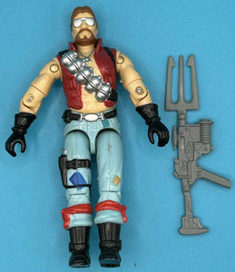 GI JOE VINTAGE MONKEYWRENCH V1 DYNAMITE 100% COMPLET 1986
