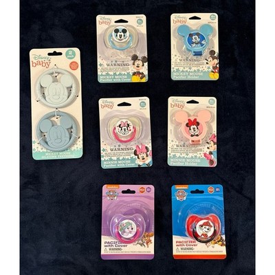 Baby Pacifier Bundle - 7 pieces