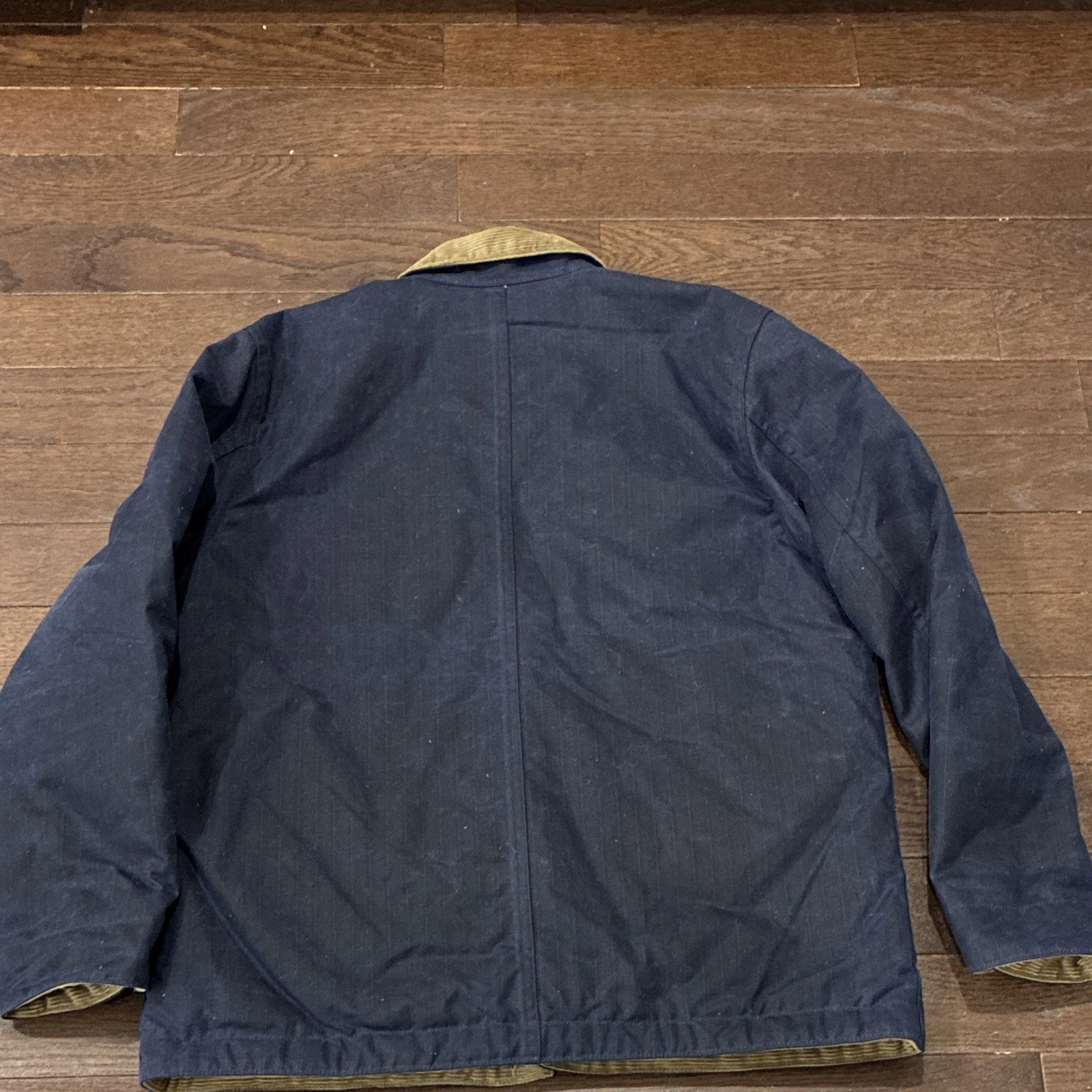 Flint & Tinder Quilted Waxed Rancher In Navy Ripstop Canvas Size XL NWOT image 5