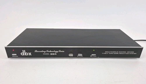DBX Recording Technology Series 224 Model Type II Tape Noise Reduction System