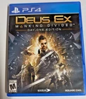 Deus Ex: Mankind Divided -- Day One Edition (Sony PlayStation 4, 2016)