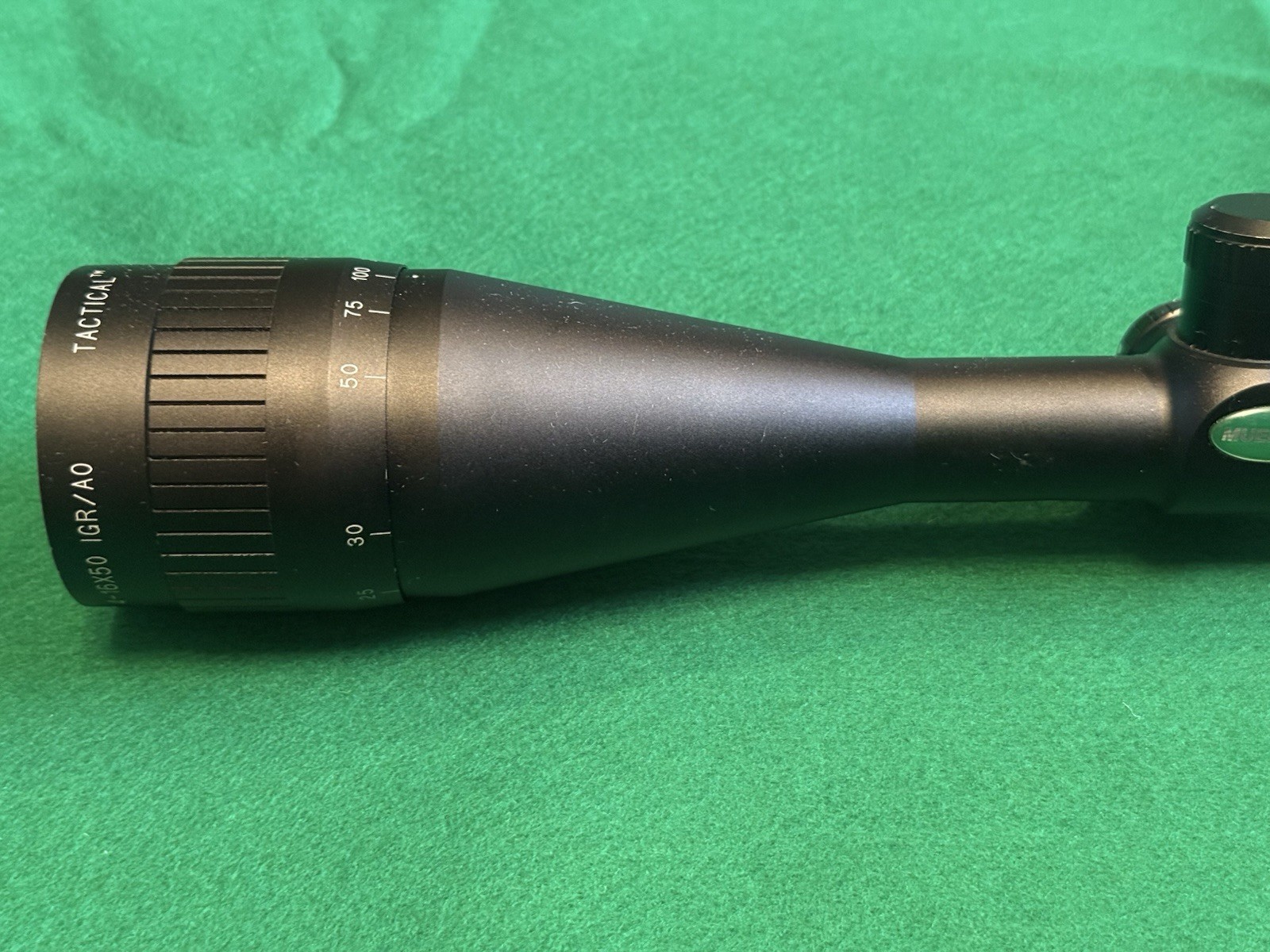 Used Mueller 4-16x50 IGR/AO Rifle Scope