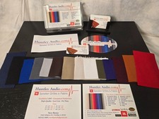 Free Shipping Huntley Audio Com Fabric Sample Pack 14 Fabric Colors 6x9 Sticker