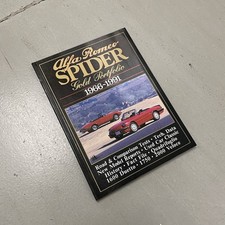 Alfa Romeo Spider Gold Portfolio 1966-1991 Softcover Book R.M. RM Clarke