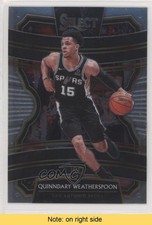 2019-20 Panini Select Concourse Quinndary Weatherspoon #11 READ 03yj