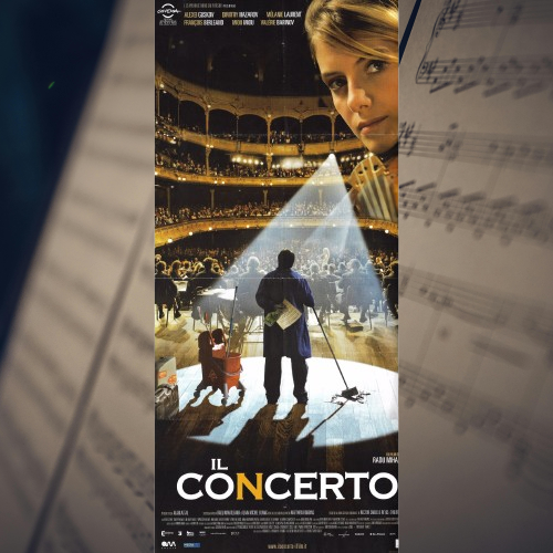 Locandina originale film Il concerto (2010) - Regia di Radu Mihăileanu