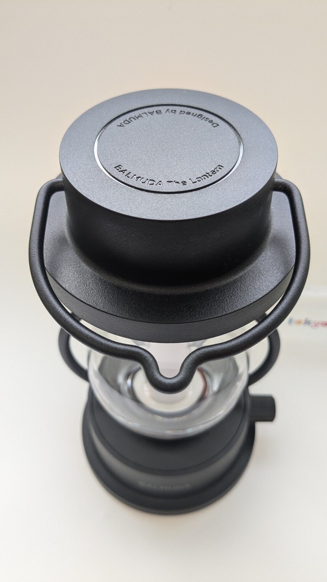 Balmuda The Lantern Black LED L02A-BK Lamps built-in battery