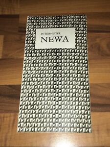 Ddr Menukarte Festessen Anlass Der Neueroffnung Des Interhotel Newa 1969 Astoria Ebay