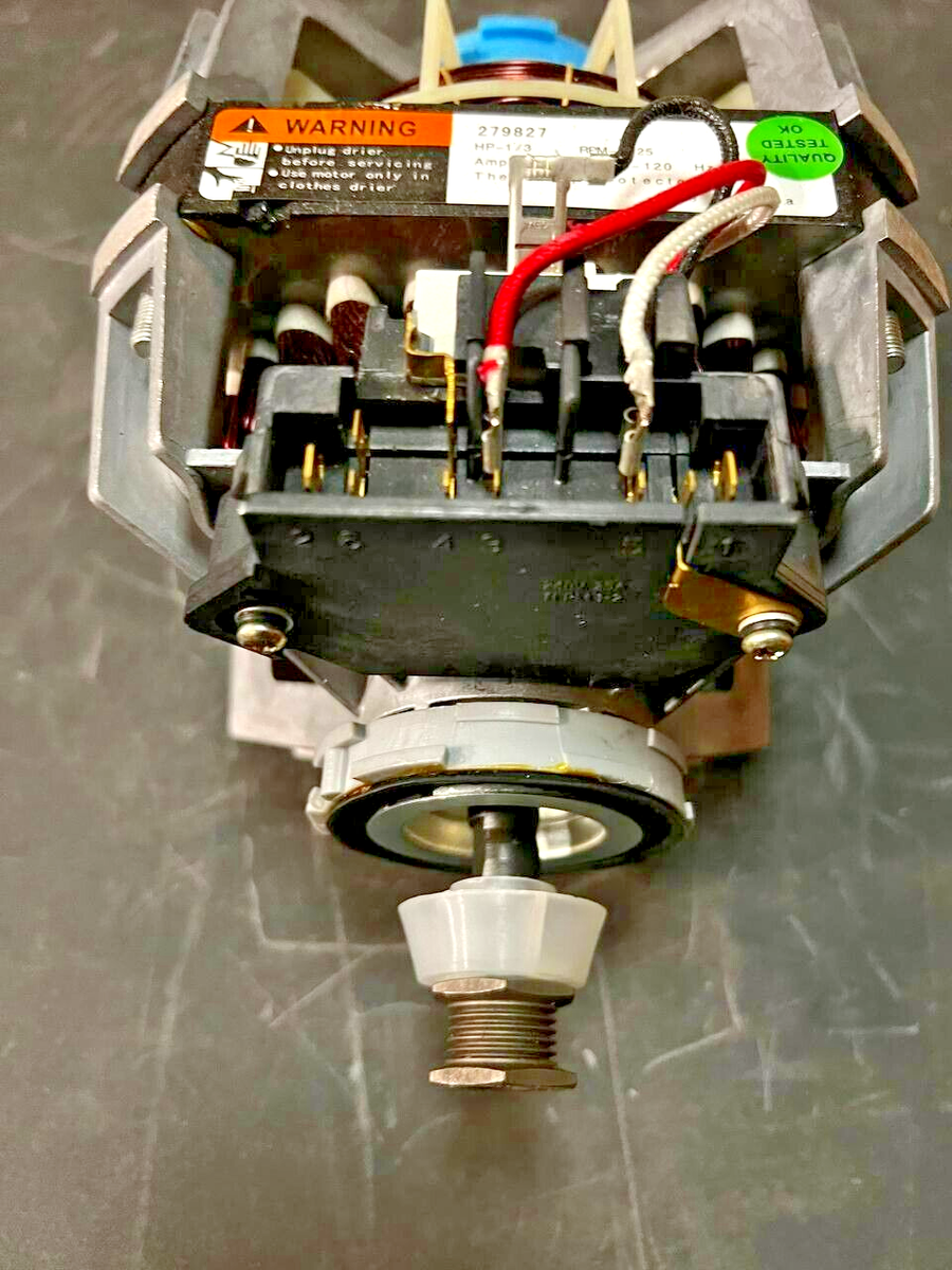 Genuine Whirlpool Dryer, Washing Machine Drive Motor 279827 | eBay