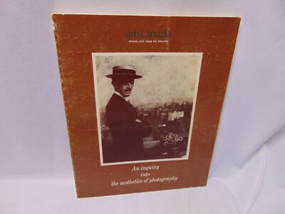 1973 Paperback Arts Canada Inquiry into the Aesthetics of Photography Ottawa Gal