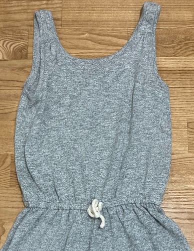 Girl's Gap Gray Terry Cloth Romper Size 8 EUC - Picture 2 of 3