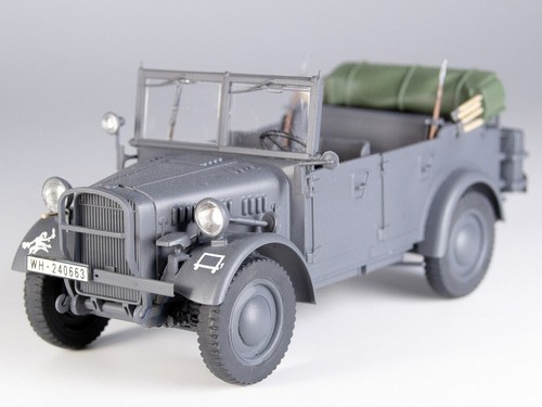 ICM DS3513 Wehrmacht le.gl.Einheitz-Pkw scale plastic model kit 1:35 WWII - Afbeelding 10 van 12