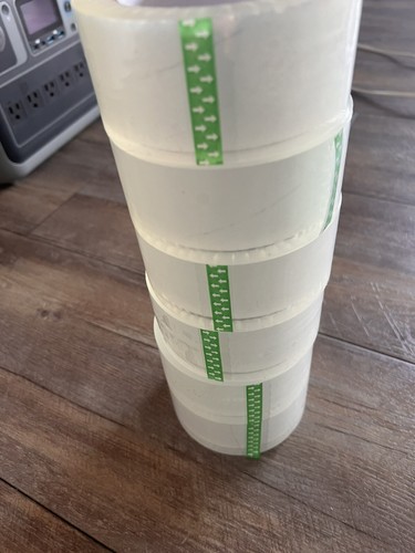 6 rotoli nastro trasparente resistente dimensioni: 1,8 pollici x 100 iarde - Foto 11 di 11