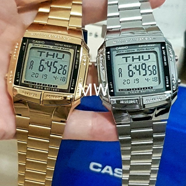 Casio Lover Pair Unisex Watch Databank VINTAGE RETRO DIGITAL QUARTZ DB360G DB360 | eBay