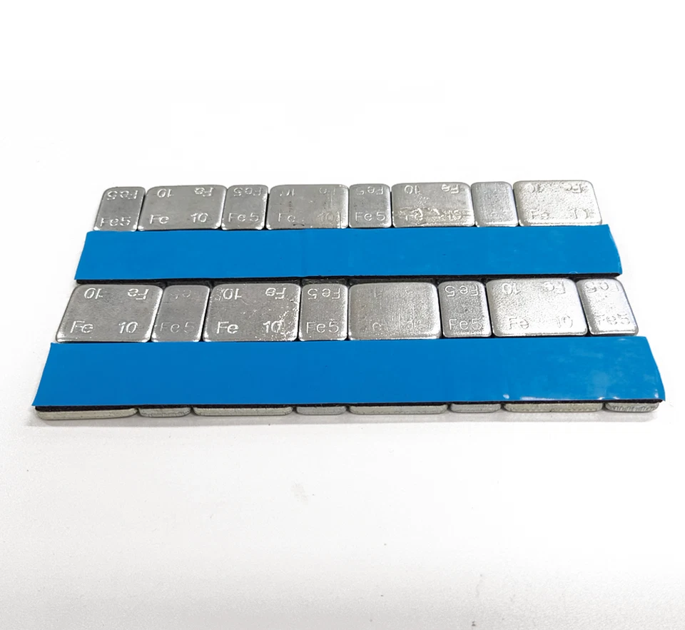 4X60g Adhesivo Stick On Wheel Neumático Equilibrio Pesas Coches Motocicleta Barco EE. UU. Foto 4 de 4