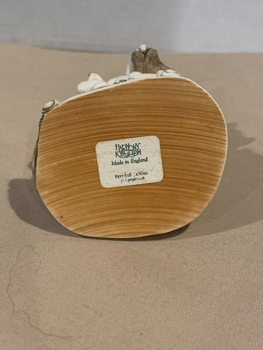 Harmony Kingdoms Perished Teddies Dogs Trinket Box Figurine 1998 Made in England - Picture 8 of 8