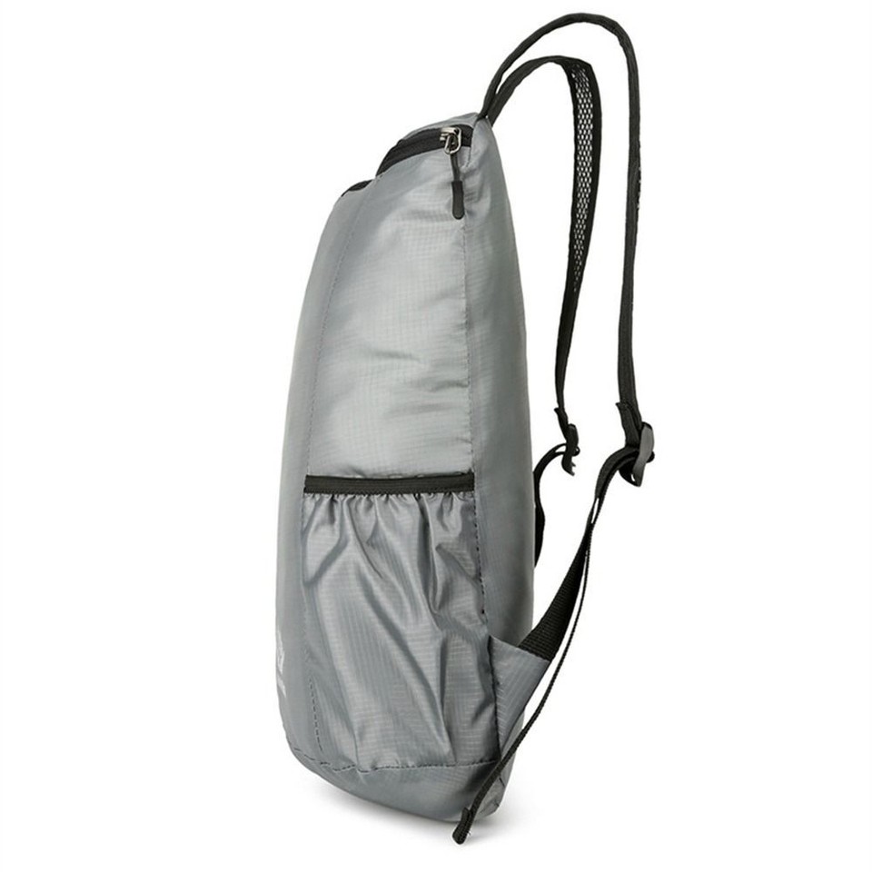 AIXIWAWA Packable Travel Backpack - 18" Lightweight, Water-Resistant, Folds Into Pouch (Green Checkered) - View #9
