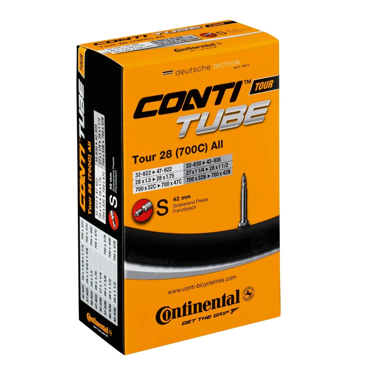 26 x 1.5 inner tube presta sales