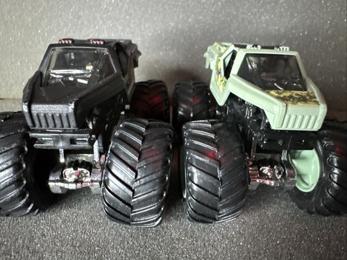 Soldier of Fortune Black Ops & Soldier of Fortune Camo Monster Jam Truck 1:64 - Picture 2 of 12