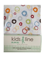Kidsline Ark Animals Fitted Sheet 52" x28"
