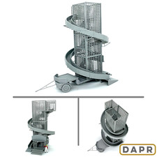 DAPR-OO Gauge Model Railway Scenery Kit -Fairground Lorry Helter Skelter Ride