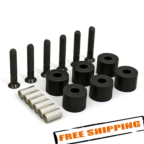 Daystar KJ01008BK 1" Transfer Case Drop Kit for 1987-2006 Jeep Wrangler 4WD Foto 2 de 4