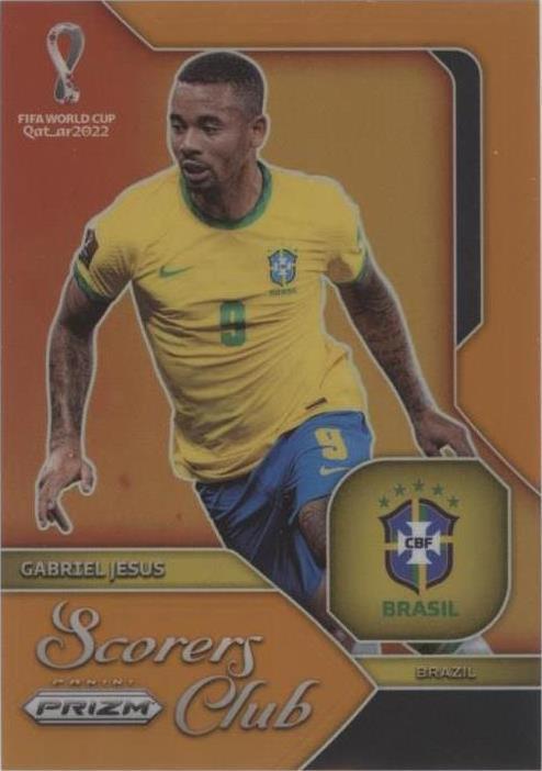 2022 Panini Prizm World Cup Qatar Gabriel Jesus #28 - 1 of 1