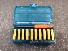 Qty 10 Vargus Vardex 3ER 0.5ISO 3ER0.5ISO 51014 VKX Carbide Threading Inserts