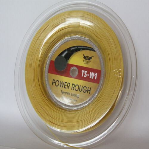 LUXILON Quality Alu Power Rough Polyester Racket String 200m Reel Gold Yellow - Picture 3 of 12