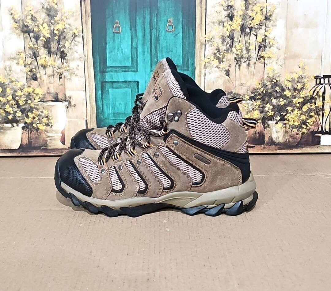 RedHead Mens Hiking Boots Size 10.5 M Brown Leather Front  display picture 1