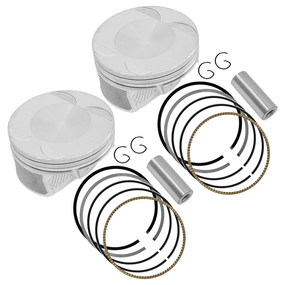 Kit de pistón cilindro Caltric con anillos para Polaris General XP 4 1000 2020-2023 Foto 4 de 4