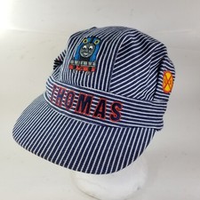 Thomas and Friends Youth Conductor Engineer Striped Train Cap Hat 1 Size